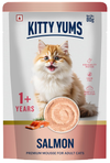 Kitty Yums Salmon Premium Mousse For Adult Cats