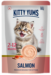 Kitty Yums Salmon Premium Mousse For Kittens