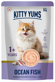 Kitty Yums Ocean Fish Premium Mousse For Adult Cats