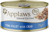 Applaws Tuna Fillet With Crab Cat Tin