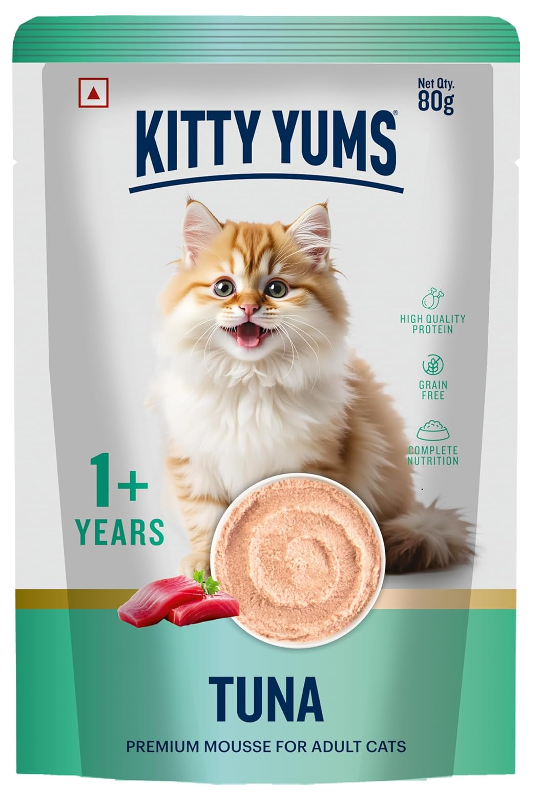 Kitty Yums Tuna Premium Mousse For Adult Cats