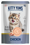 Kitty Yums Chicken Premium Mousse For Kittens