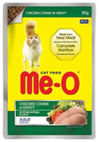 MeO Chicken Chunk In Gravy Adult Cat Pouch