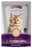 Signature Grain Zero Wet Ocean Fish Mousse For Kittens