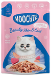 Moochie Beauty Skin & Coat Mince With Tuna Pouch For Cats