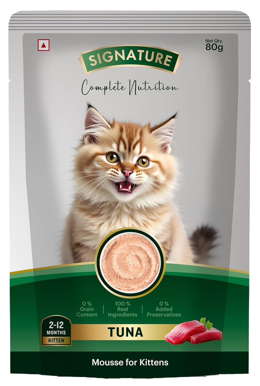 Signature Grain Zero Wet Tuna Mousse For Kittens