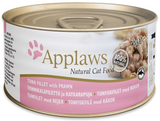 Applaws Tuna Fillet With Prawn Cat Tin