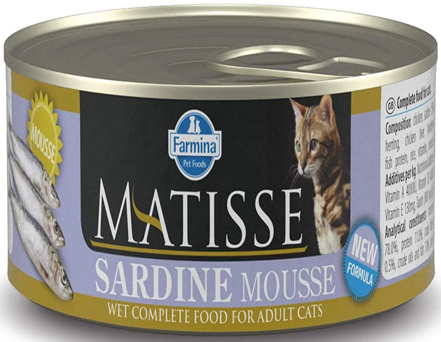 Farmina Matisse Sardine Mousse Adult Cat Tin