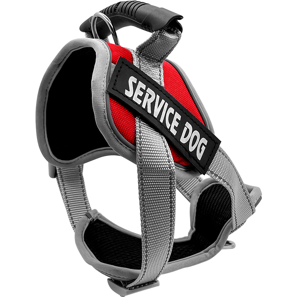 Smarty Pet Double Padded  Service Dog Harness Vest With Adjustable Neck & Chest (Color May Vary)