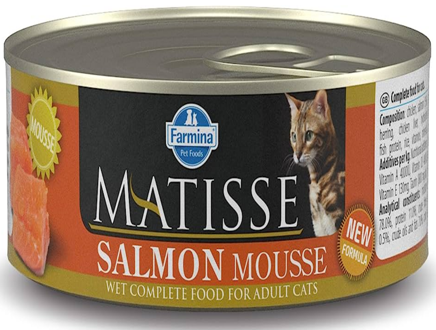 Farmina Matisse Salmon Mousse Adult Cat Tin