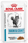 Royal Canin Skin & Coat Thin Slices In Gravy Cat Pouch