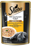 Sheba With Tuna Pumpkin & Carrot In Gravy 70 G (Pack Of 48)