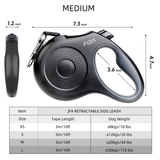 Fida Mars UFO Series Retractable 5M Tape Leash for Medium Dogs