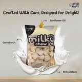 Dogaholic Milky Chew Knotted Bone Dog Treats