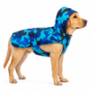 Kennel Printed Color Raincoat - Blue