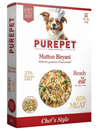 Purepet Mutton Biryani Fresh Food For Dogs