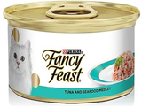 Fancy Feast Tuna & Seafood Medley Tin