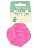 Speedy Pet Rope Ball Pink