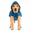 Kennel Printed Color Raincoat - Blue