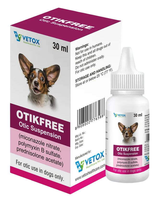 Vetox Otikfree Ear Drops