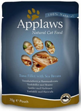 Applaws Tuna Fillet With Sea Bream Cat Pouch