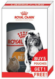 Royal Canin Intense Beauty Cat Pouch (Buy 5 - Get 1 Free - 510 G)