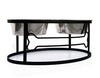 Pets Empire Metal Double Diner Bowl Dogs