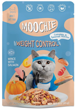 Moochie Weight Control Mince With Salmon Pouch For Cats