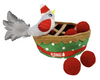 Kong Holiday Puzzlements Pie Cat Toy