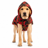Kennel Printed Color Raincoat - Red