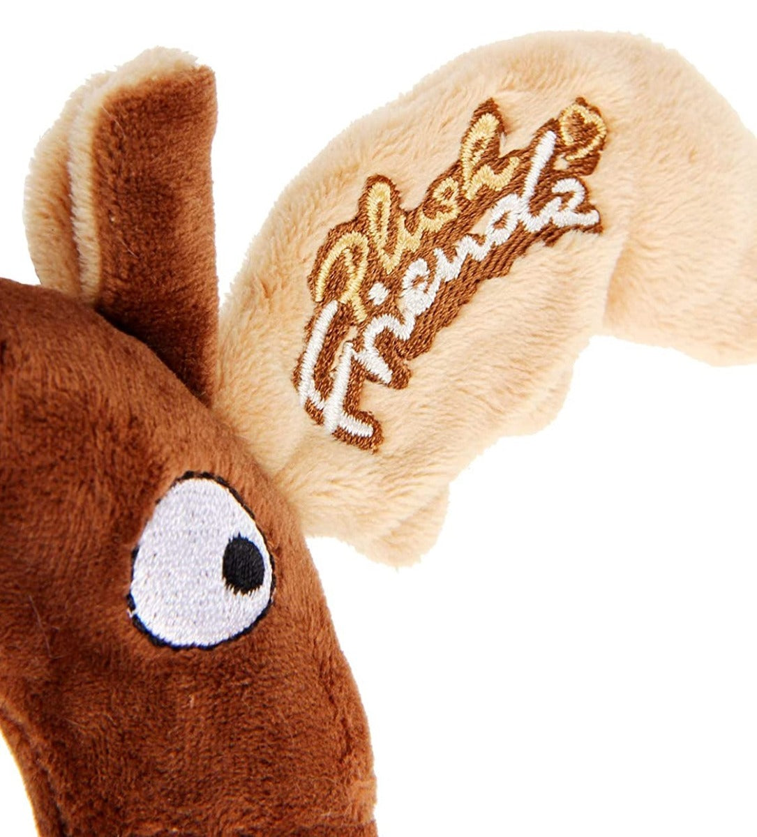 Gigwi Plush Friendz Rubber Ring Deer - Dog Toy