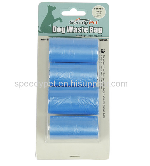 Speedy Pet waste Clean Up Bags (4 X 20 Bags)