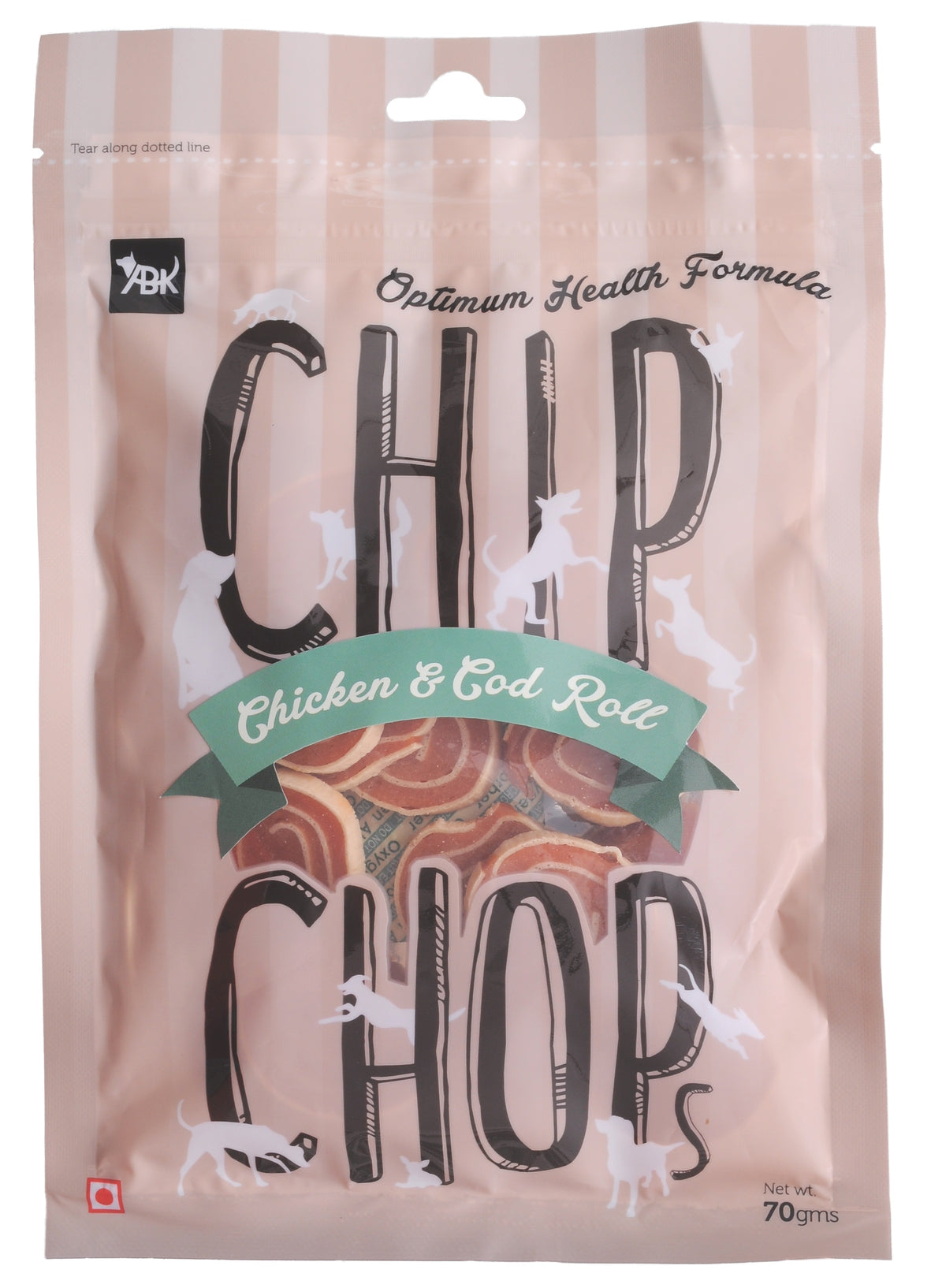 Chip Chops : Chicken & Cod Roll Dog Treats