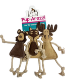 Pup-Arazzi Leather Forest Animal (Set Of 3) For Dog Toy