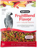 Zupreem Fruit Blend With Natural Fruit Flavors Parrot Food - Medium To Large