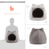 Outward Hound Meow Hut Fur Cat Bed