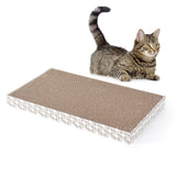 Pets Empire Cardboard Cat Scratcher Pad With Catnip