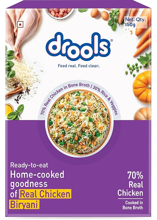 Drools Tetra Pack Real Chicken Biryani Dog Wet Food