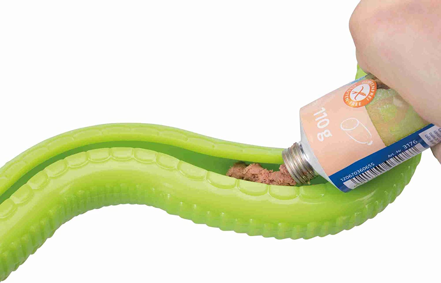 Trixie Snack Snake Thermoplastic Rubber Dog Toy