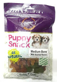 Gnawlers All Natural Assorted Flavours Puppy Snack Bone - Medium