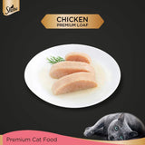 Sheba Chicken Premium Loaf Kitten Pouch 70 G (Pack Of 24) Ecom Pack