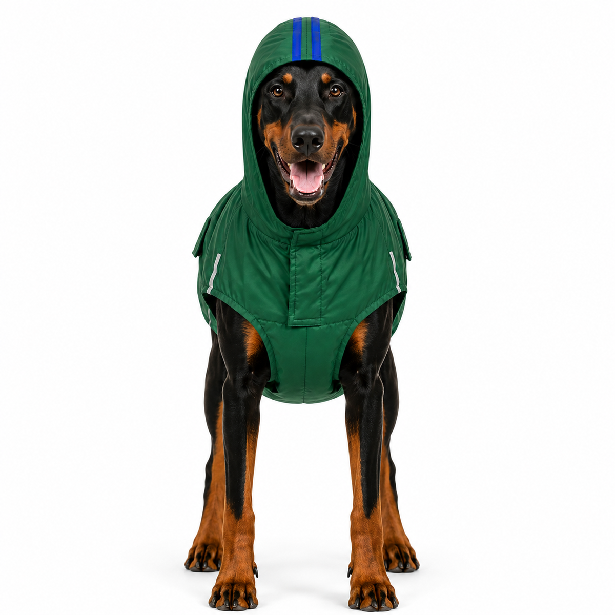 Canes Venatici Raincoat - Green