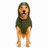 Canes Venatici Raincoat - Olive Green