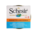 Schesir Tuna White Meat In Gravy Cat Tin