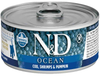 Farmina N&D Ocean Cod, Shrimps And Pumpkin Grain Free Kitten Tin
