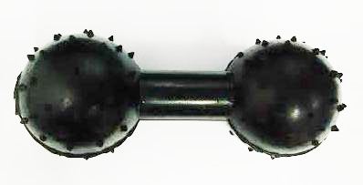 Kennel Durable Tuff Rubber Musical Dumbbell