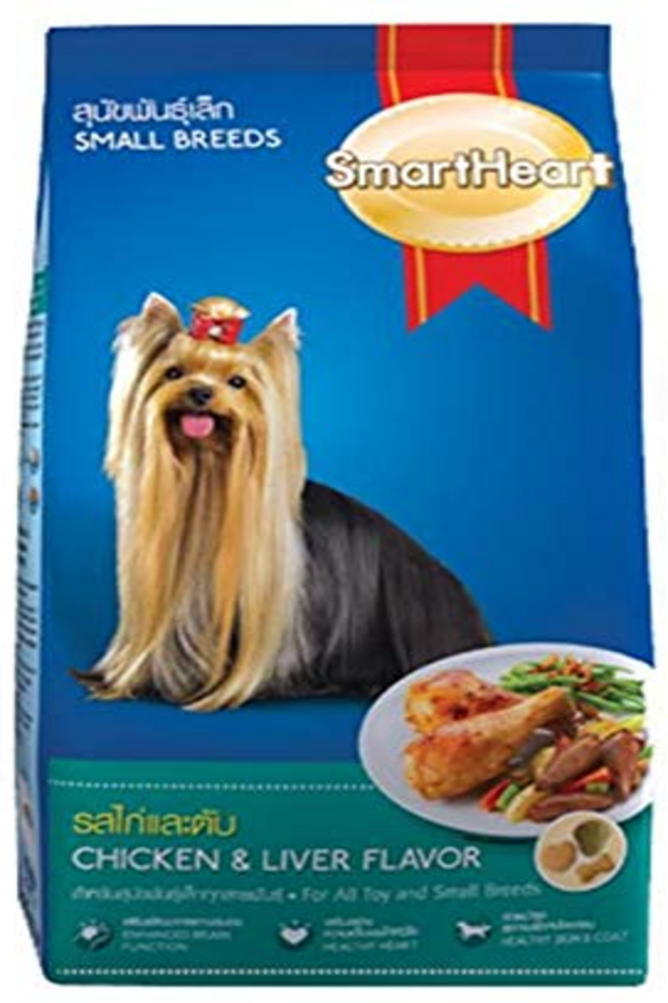 Smart Heart Chicken & Liver Flavour Small Breed Dog Dry Food