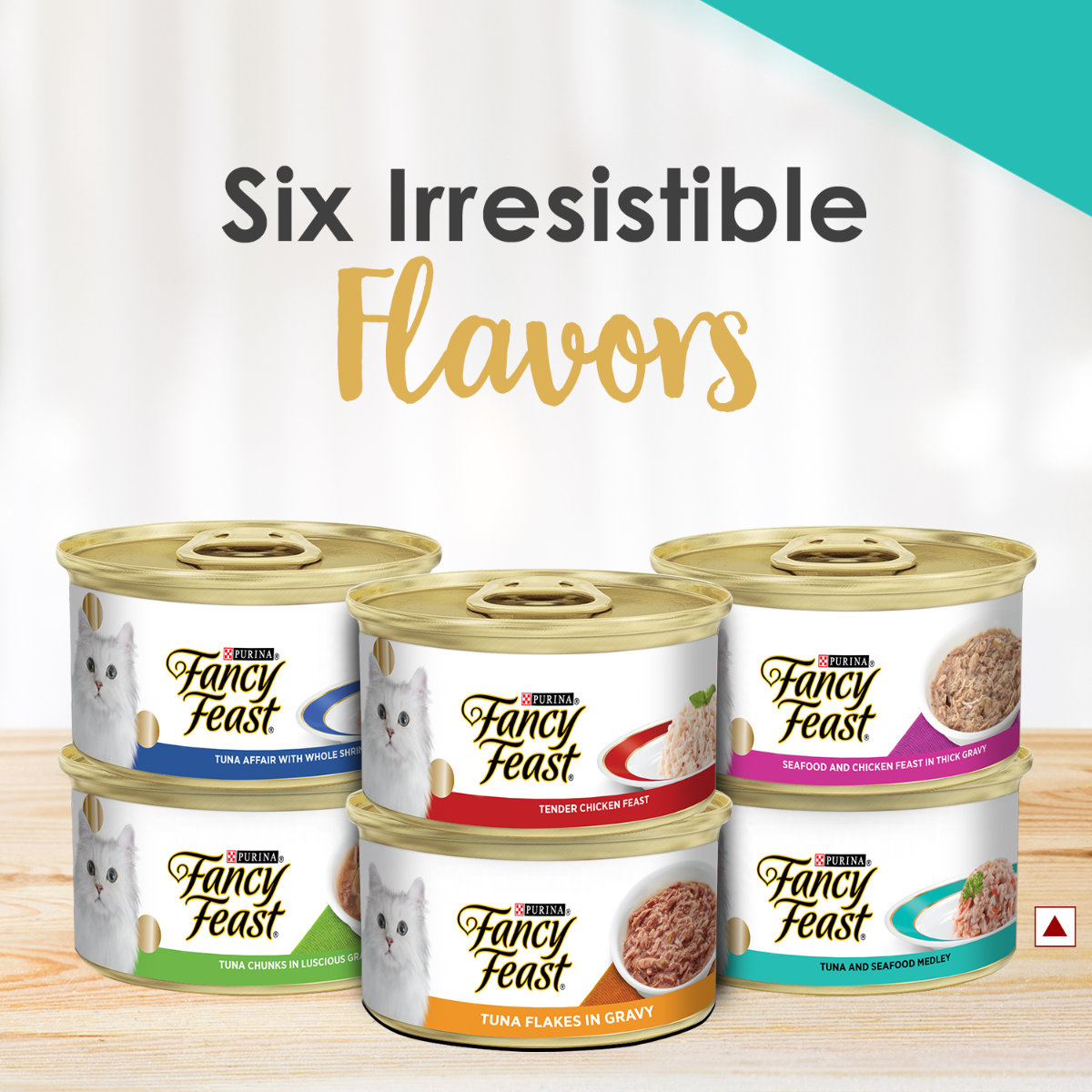 Fancy Feast Tuna Seafood Medley Tin Pack Of 5 1 Free Tin 510 G ShakeHands