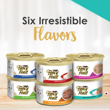 Fancy Feast Tuna & Seafood Medley Tin Pack Of 5 + 1 Free Tin - 510 G