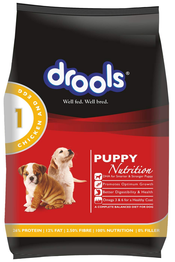 Drools Puppy Nutrition Chicken And Egg ShakeHands